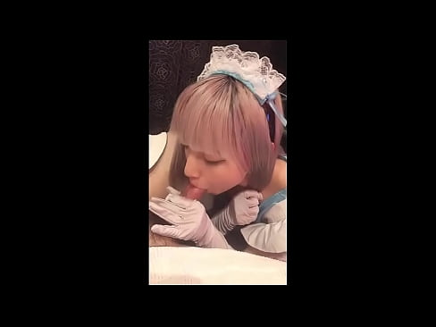 ❤️ Japanski idol [mayuka], kostim francuske služavke, 1. dio, pušenje i drkanje losionom Super porno kod nas ❌